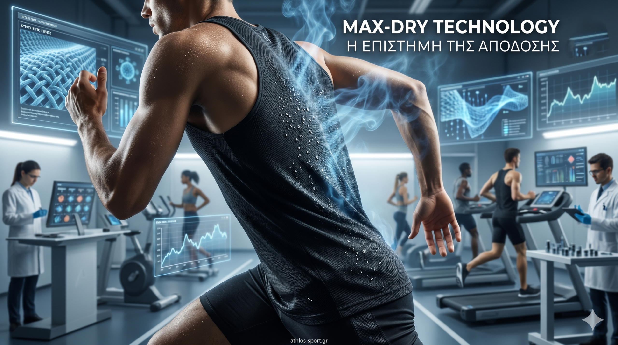 MAX-DRY-TECHNOLOGY BY ATHLOS SPORT